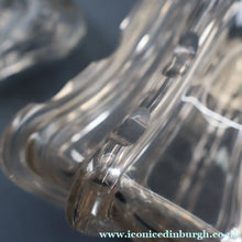 Load image into Gallery viewer, EXCEPTIONAL Victorian Bell Decanter with Original Stopper with Facet Cut Ribbing: 13 1/2 inches in height
