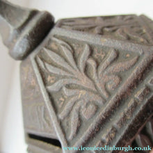 Load image into Gallery viewer, Genuine Victorian Cast Iron Money Bank or Money Box by Chamberland &amp; Hill 
