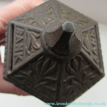 Load image into Gallery viewer, Genuine Victorian Cast Iron Money Bank or Money Box by Chamberland &amp; Hill 
