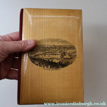 Load image into Gallery viewer, Antique 19th Century MAUCHLINE Ware Book / Small Blotter with View of Rothesay from the East

