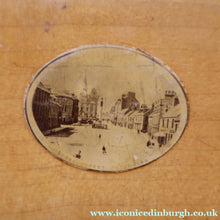 Load image into Gallery viewer, Antique 19th Century MAUCHLINE Ware Photograph Album with Image on cover of Broad Street, Peterhead
