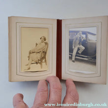 Load image into Gallery viewer, Antique 19th Century MAUCHLINE Ware Photograph Album with Image on cover of Broad Street, Peterhead
