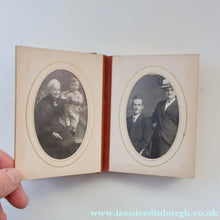 Load image into Gallery viewer, Antique 19th Century MAUCHLINE Ware Photograph Album with Image on cover of Broad Street, Peterhead
