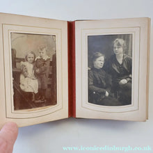 Load image into Gallery viewer, Antique 19th Century MAUCHLINE Ware Photograph Album with Image on cover of Broad Street, Peterhead

