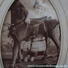 Load image into Gallery viewer, Antique 19th Century MAUCHLINE Ware Photograph Album with Image on cover of Broad Street, Peterhead
