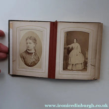 Load image into Gallery viewer, Antique 19th Century MAUCHLINE Ware Photo Album with Image on cover of St Martin's Church (Old Herne Church), Kent
