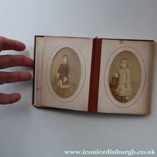 Load image into Gallery viewer, Antique 19th Century MAUCHLINE Ware Photo Album with Image on cover of St Martin's Church (Old Herne Church), Kent
