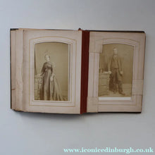 Load image into Gallery viewer, Antique 19th Century MAUCHLINE Ware Photo Album with Image on cover of St Martin's Church (Old Herne Church), Kent
