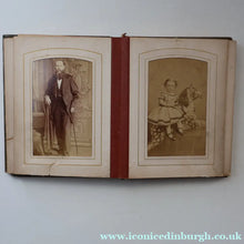 Load image into Gallery viewer, Antique 19th Century MAUCHLINE Ware Photo Album with Image on cover of St Martin's Church (Old Herne Church), Kent
