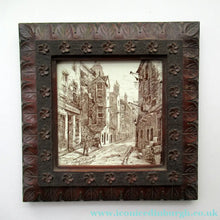 Load image into Gallery viewer, Victorian Mintons Tile. Cardinal Beaton's House in Edinburgh
