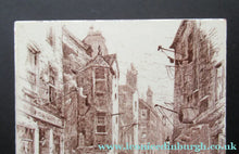 Load image into Gallery viewer, Victorian Mintons Tile. Cardinal Beaton's House in Edinburgh
