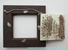 Load image into Gallery viewer, Victorian Mintons Tile. Cardinal Beaton's House in Edinburgh
