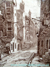 Load image into Gallery viewer, Victorian Mintons Tile. Cardinal Beaton's House in Edinburgh
