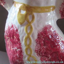 Load image into Gallery viewer, LARGE Antique Pair of Staffordshire Dogs Chimney Spaniels / Wally Dugs; 12 1/4 inches
