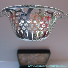 Load image into Gallery viewer, 1901 Victorian Sterling Silver Bon Bon Dishese with Angel Head Handles
