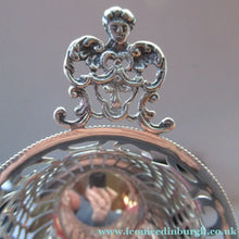 Load image into Gallery viewer, 1901 Victorian Sterling Silver Bon Bon Dishes with Angel Head Handles
