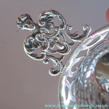 Load image into Gallery viewer, 1901 Victorian Sterling Silver Bon Bon Dishese with Angel Head Handles
