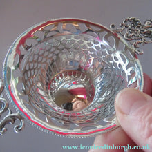 Load image into Gallery viewer, 1901 Victorian Sterling Silver Bon Bon Dishes with Angel Head Handles
