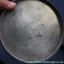 Load image into Gallery viewer, RARE SURVIVOR. Victorian Pewter Ice / Ice Cream Mould with Fruiting Vine Decoration on the Lid 
