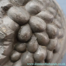 Load image into Gallery viewer, RARE SURVIVOR. Victorian Pewter Ice / Ice Cream Mould with Fruiting Vine Decoration on the Lid 

