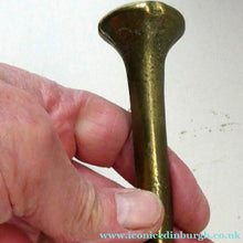 Load image into Gallery viewer, Antique VICTORIAN Pharmacy Heavy Solid Brass Mortar And Pestle 
