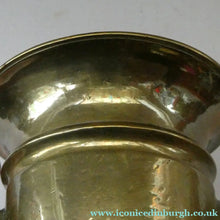 Load image into Gallery viewer, Antique VICTORIAN Pharmacy Heavy Solid Brass Mortar And Pestle 
