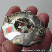 Load image into Gallery viewer, SCOTTISH VICTORIAN SILVER &amp; Agate Hardstone Brooch
