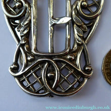 Load image into Gallery viewer, Victorian Large Silver Buckle Hallmarked 1887
