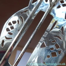 Load image into Gallery viewer, Victorian Large Silver Buckle Hallmarked 1887
