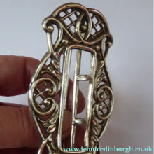 Load image into Gallery viewer, Victorian Large Silver Buckle Hallmarked 1887
