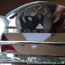 Load image into Gallery viewer, Victorian Large Silver Buckle Hallmarked 1887
