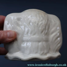 Load image into Gallery viewer, Rare Antique 19th Century Staffordshire Bank or Money Box in the Form of a Fireside Spaniel's Head
