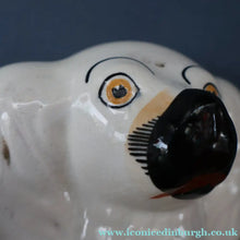 Load image into Gallery viewer, Rare Antique 19th Century Staffordshire Bank or Money Box in the Form of a Fireside Spaniel's Head
