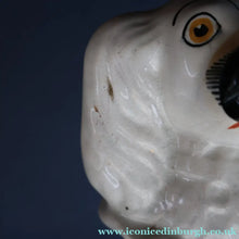 Load image into Gallery viewer, Rare Antique 19th Century Staffordshire Bank or Money Box in the Form of a Fireside Spaniel's Head
