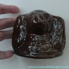 Load image into Gallery viewer, Antique Staffordshire 19th Century Bank or Money Box with Treacle Glaze. In the form of a Spaniel's Head
