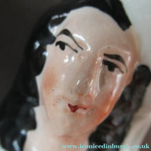 Load image into Gallery viewer, Large Antique Staffordshire Flatback Figurine Couple Harvesting 
