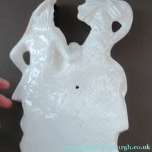 Load image into Gallery viewer, Large Antique Staffordshire Flatback Figurine Couple Harvesting 
