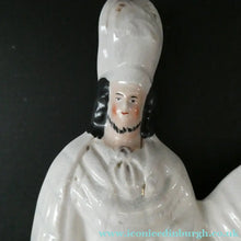 Load image into Gallery viewer, 1860s Staffordshire Kilted Scotsman or Highlander on Horseback 
