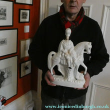 Load image into Gallery viewer, 1860s Staffordshire Kilted Scotsman or Highlander on Horseback 
