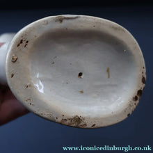 Load image into Gallery viewer, Unusual ANTIQUE Victorian Staffordshire Figurine of a Little Shepherd with Sheep at his Feet
