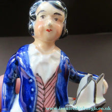 Load image into Gallery viewer, Staffordshire Figurine. 1850s Prince of Wales with Pond Yacht
