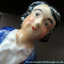 Load image into Gallery viewer, Staffordshire Figurine. 1850s Prince of Wales with Pond Yacht
