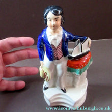 Load image into Gallery viewer, Staffordshire Figurine. 1850s Prince of Wales with Pond Yacht
