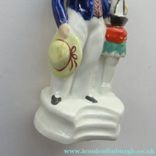 Load image into Gallery viewer, Staffordshire Figurine. 1850s Prince of Wales with Pond Yacht
