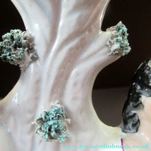Load image into Gallery viewer, Victorian Staffordshire Spill Vase Flatback. Couple at a Water Well
