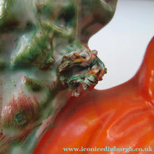 Load image into Gallery viewer, STAFFORDSHIRE Flatback Figurine / SPILL VASE. Victorian Depiction of Red Riding Hood and the Wolf
