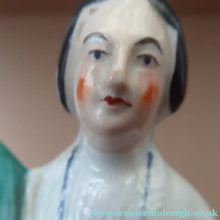 Load image into Gallery viewer, STAFFORDSHIRE FIGURINE. Miniature Model of the Prince and Princess of Wales

