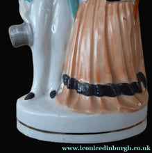 Load image into Gallery viewer, STAFFORDSHIRE FIGURINE. Miniature Model of the Prince and Princess of Wales
