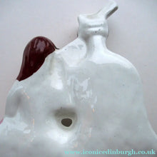 Load image into Gallery viewer, Genuine Staffordshire Flatback Figurine. Poor Man's Clock
