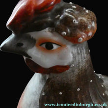 Load image into Gallery viewer, LARGE Antique Staffordshire Hen on Nest / Hen on Basket Lidded Dish. Beautiful Colours
